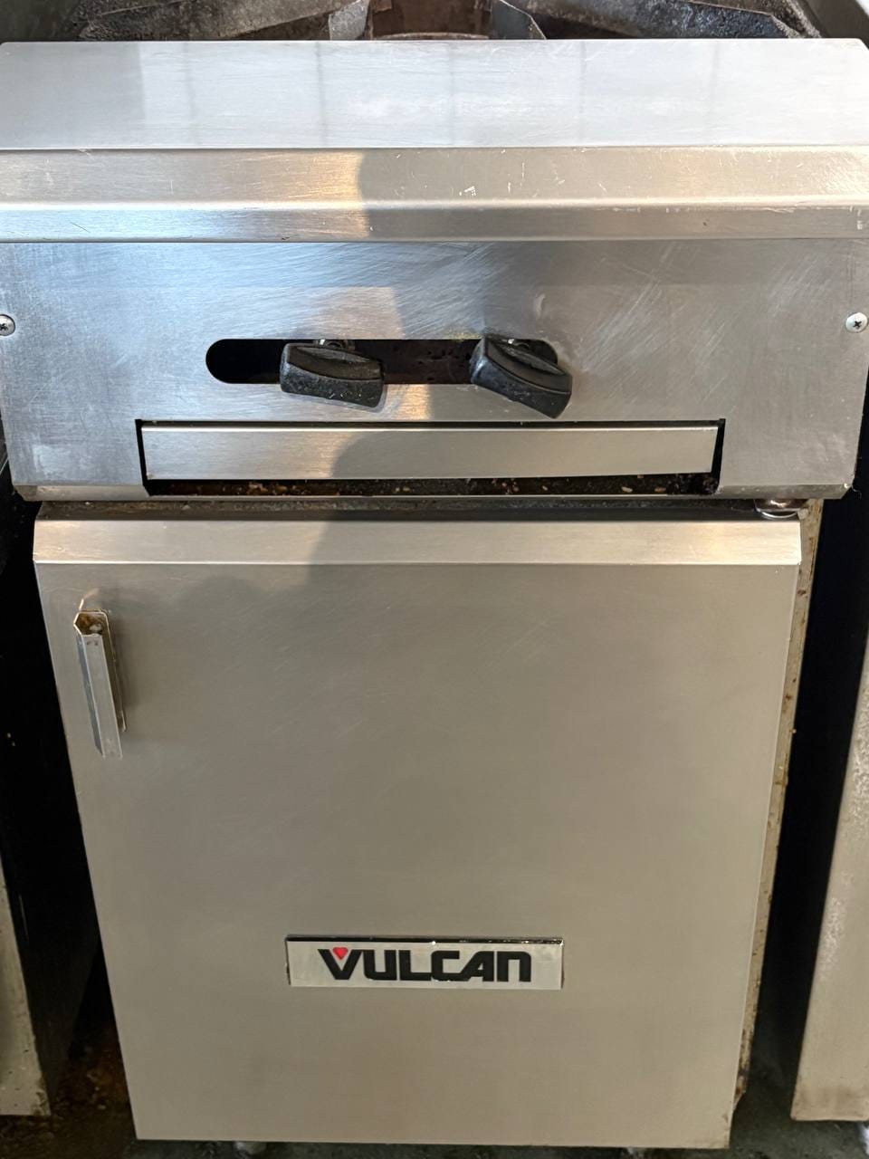 Commercial kitchen equipment after cleaning